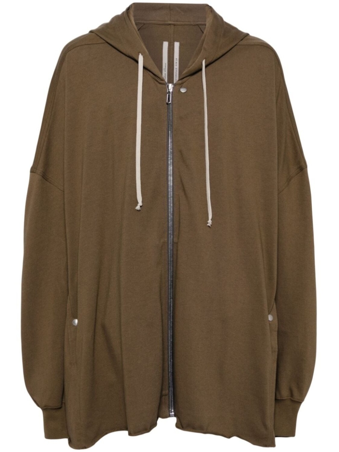 

Rick Owens куртка с капюшоном, нейтральный цвет