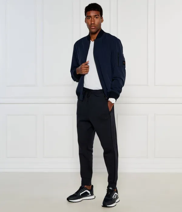 Спортивные штаны Хадико regular fit Boss Green, темно-синий — фото 2