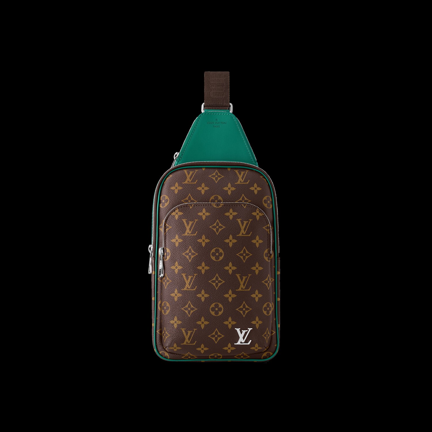 

Сумка-слинг Avenue Louis Vuitton, зеленый