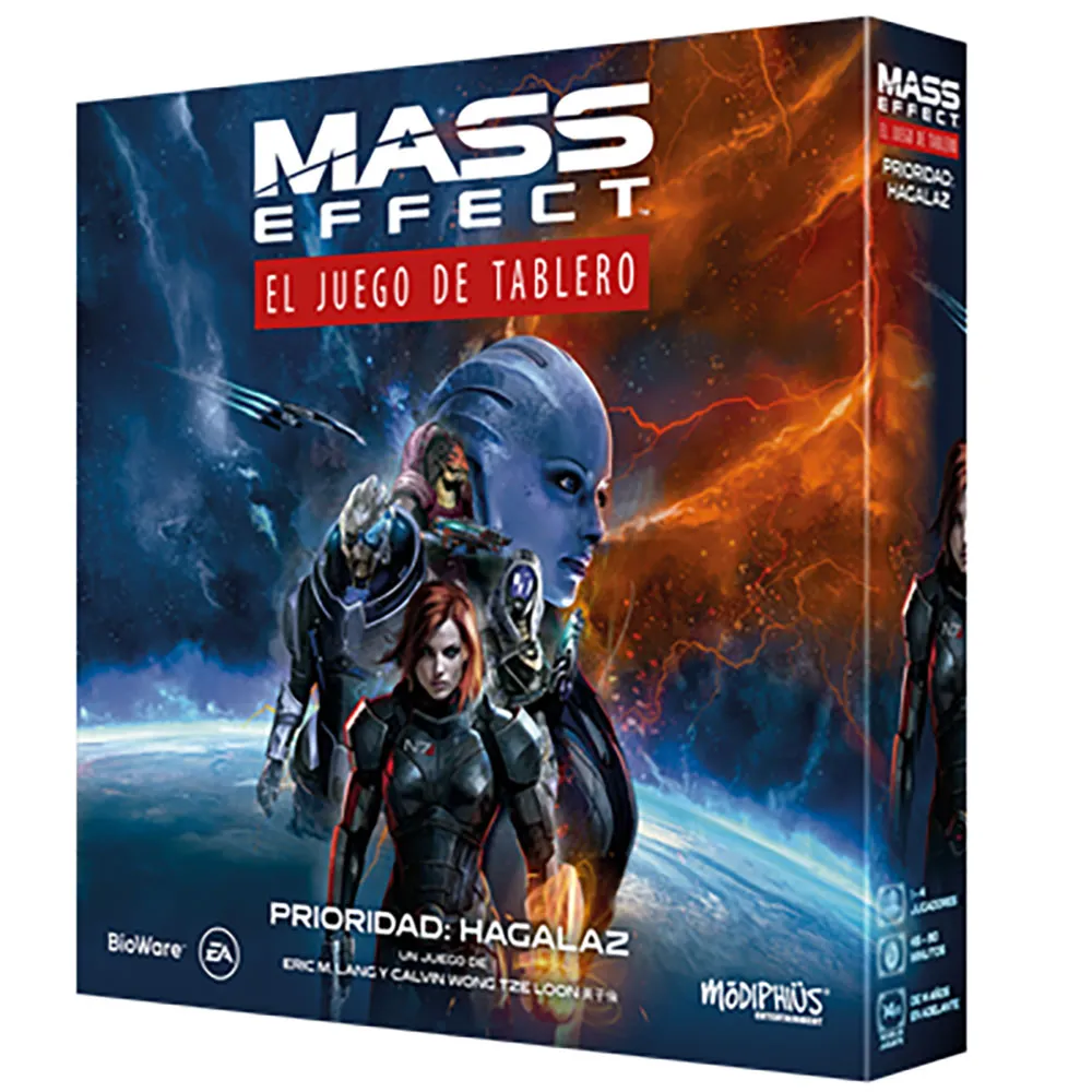 

Настольная игра Mass Effect Juegos, прозрачный