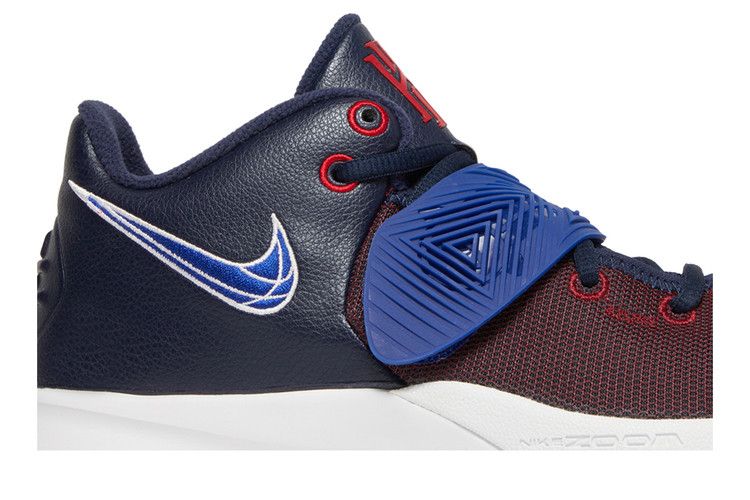 Кроссовки Nike Kyrie Flytrap 3 EP 'Obsidian Bordeaux', синий — фото 3