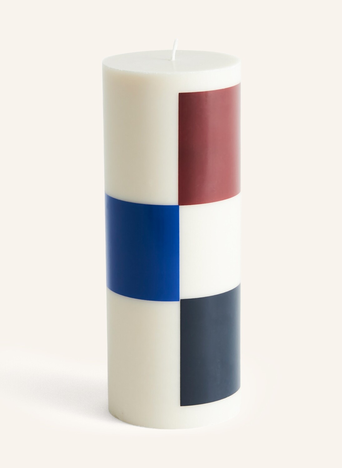 

HAY Kerze COLUMN LARGE, цвет weiss/blau/braun