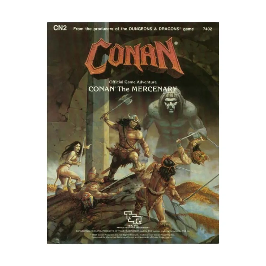 

Модуль Conan the Mercenary, Conan (TSR)