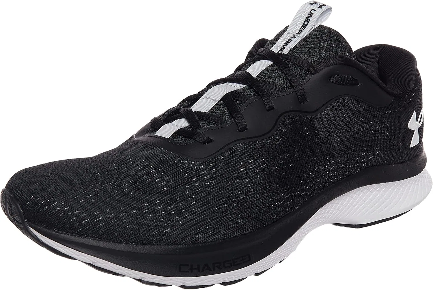 Мужские беговые кроссовки Under Armour Charged Bandit 7, Black White