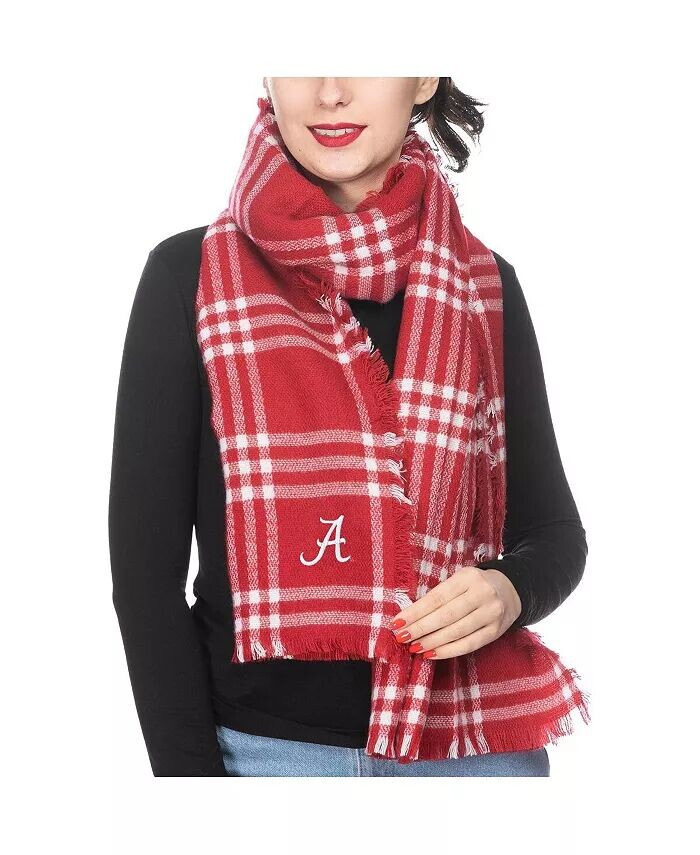 

Женский клетчатый шарф-одеяло Alabama Crimson Tide ZooZatz
