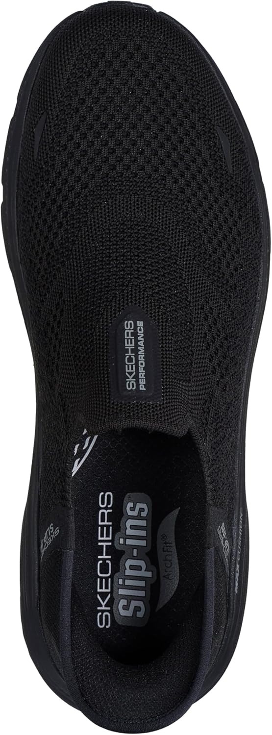Кроссовки мужские Skechers Max Cushioning Arch Fit 2.0 Fortuitous 2.0, черные — фото 2