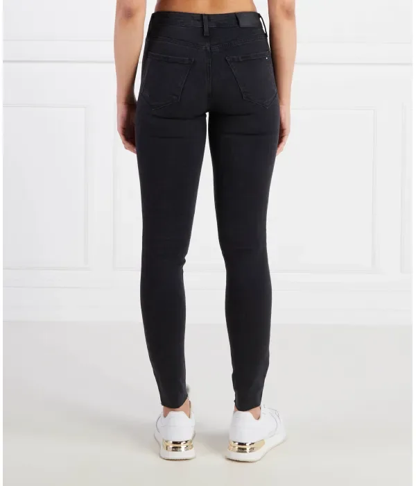 Джинсы TH SOFT COMO RW A NOVA skinny fit Tommy Hilfiger, черный — фото 4