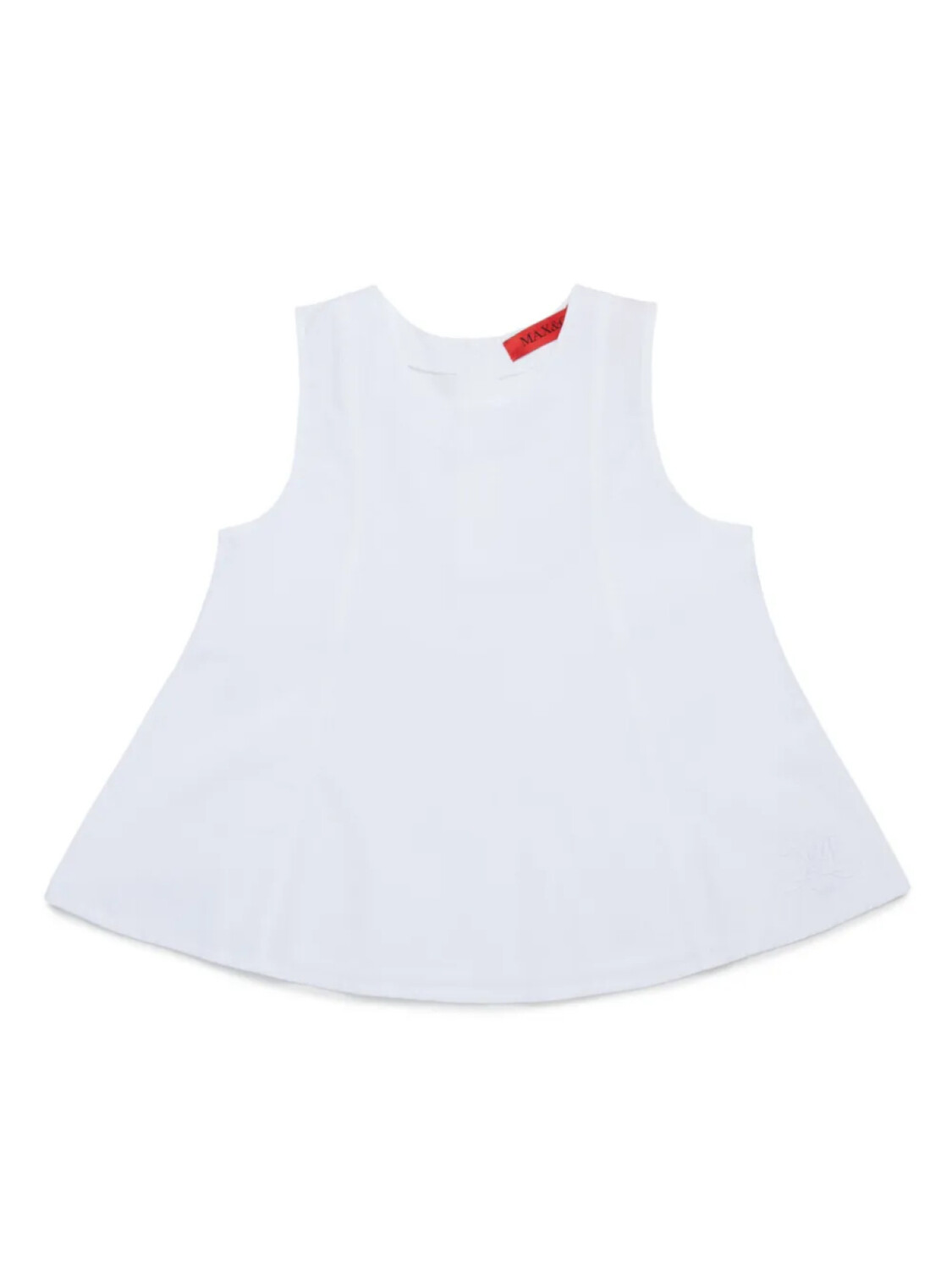 

MAX&Co. Kids блузка с вышитым логотипом, белый