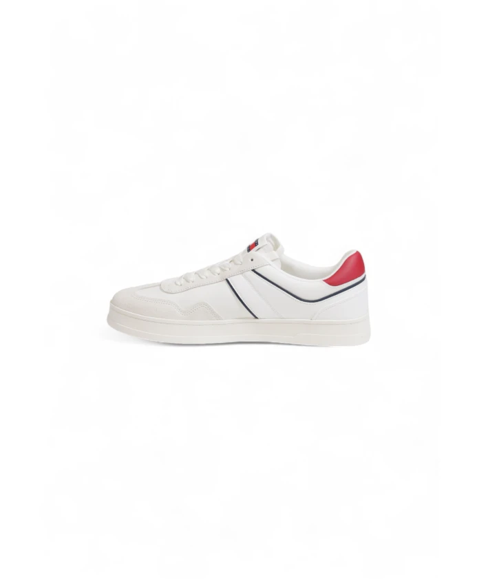 

Кожаные кроссовки на шнурках Tommy Hilfiger, белый