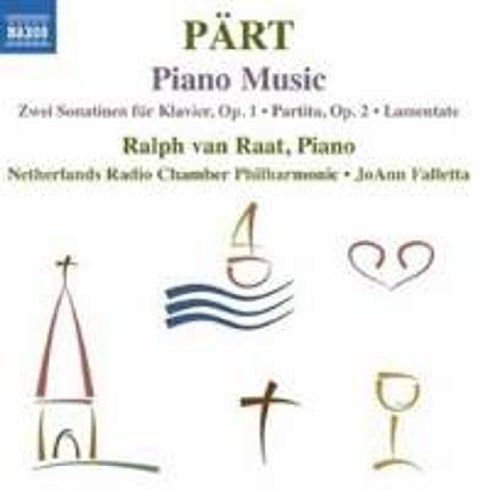 

Диск CD Pärt: Piano Music - Arvo Pärt, JoAnn Falletta, Ralph van Raat, Netherlands Radio Chamber Philharmonic