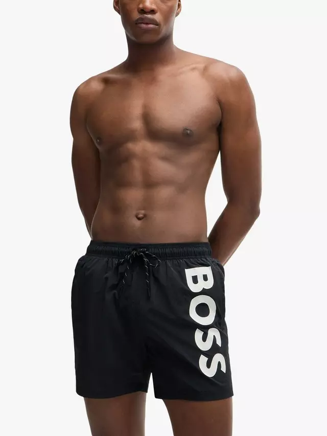 

Шорты для плавания HUGO BOSS BOSS Quick Dry Logo, черный