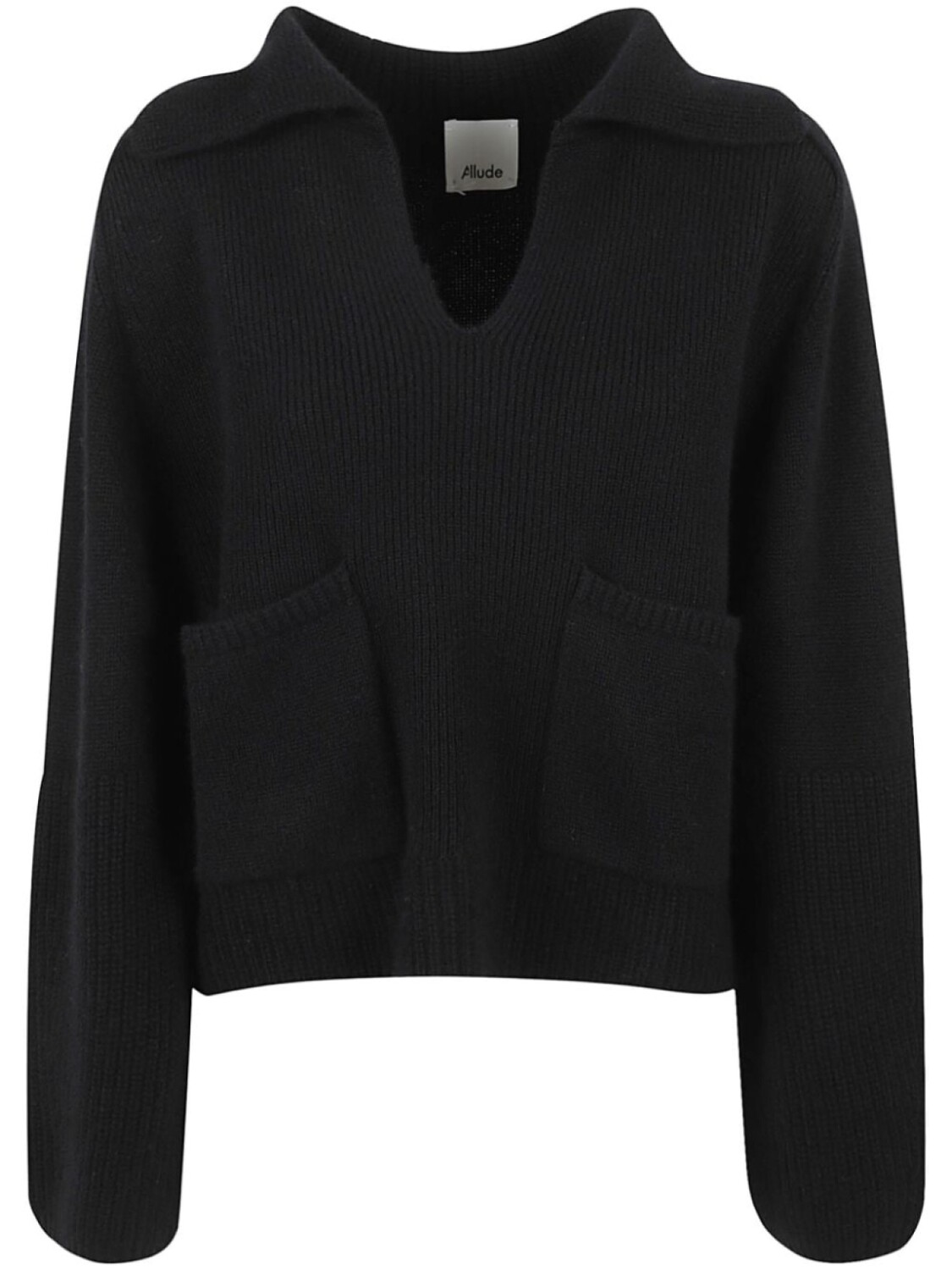 

Кашемировый джемпер Allude, черный
