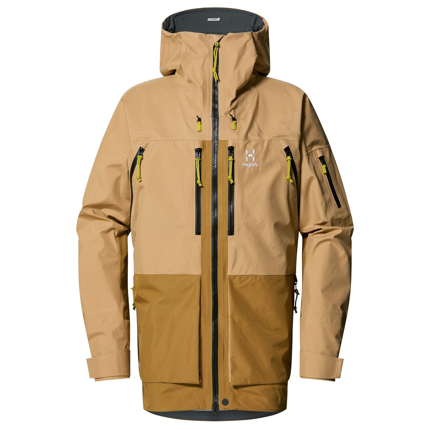 

Куртка Haglöfs Vassi GORE-TEX, цвет Sand/Cinnamon Brown