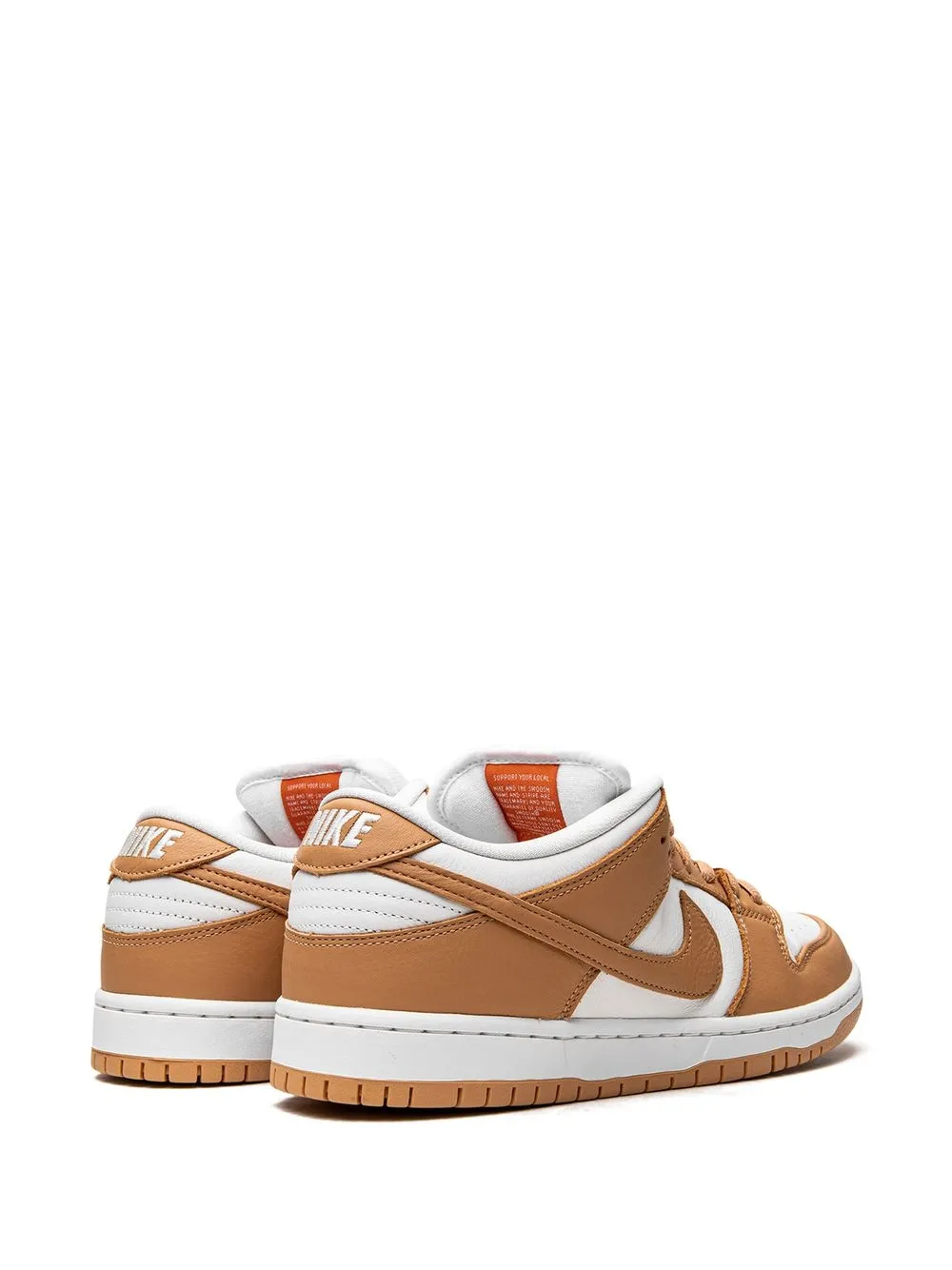 Кроссовки Dunk Low Nike, коричневый — фото 3