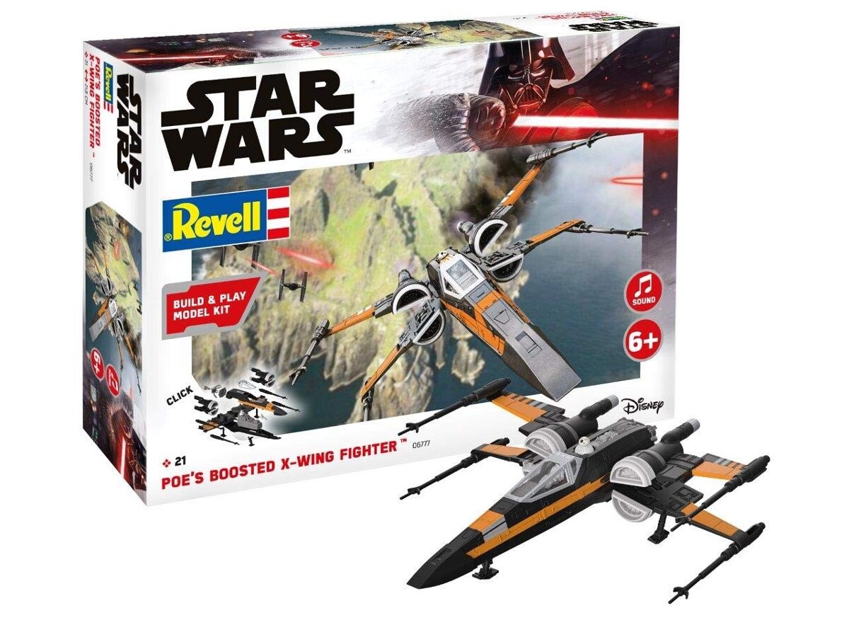 

Revell, «Звездные войны: строй и играй» Poes Boosted X-Wing