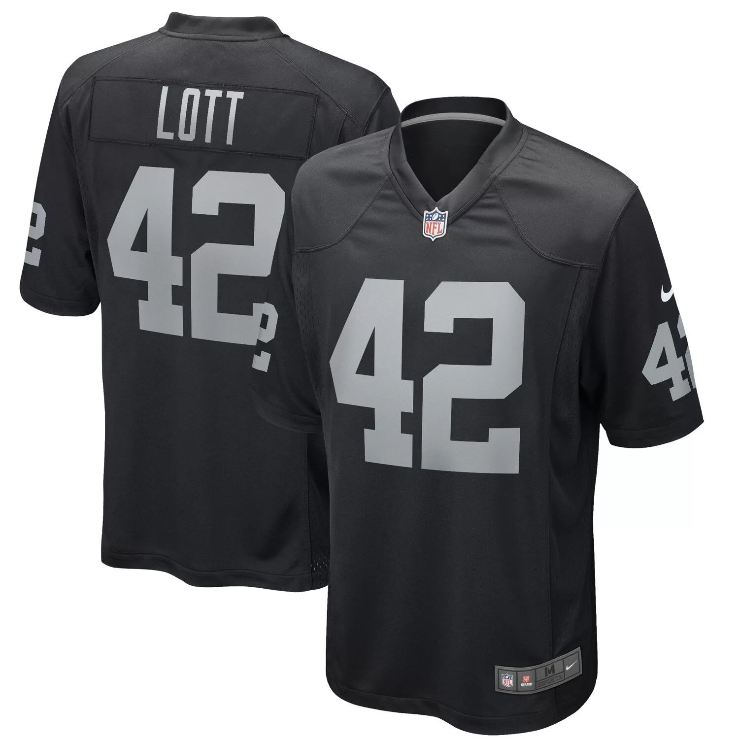 

Мужская черная майка игрока пенсионера Ronnie Lott Las Vegas Raiders Game Nike, Черный, Мужская черная майка игрока пенсионера Ronnie Lott Las Vegas Raiders Game Nike