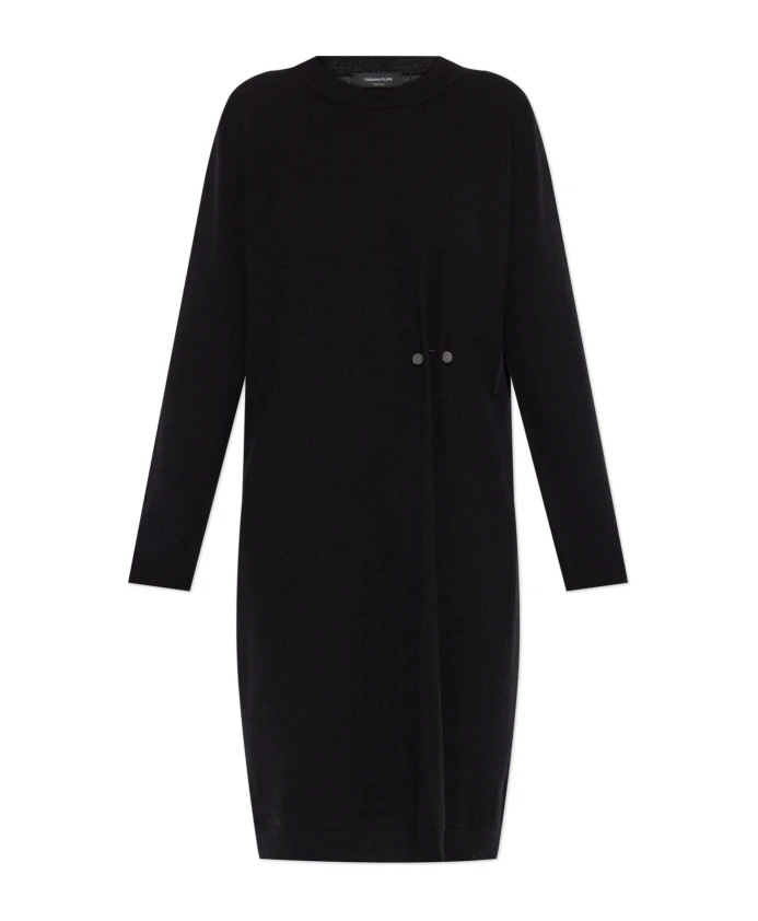 

Шерстяное платье Fabiana Filippi, черный
