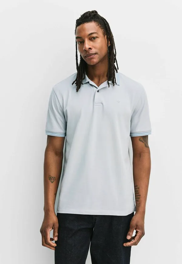 Комплект из 3 поло с коротким рукавом и отделкой, стандартного кроя. Next, Teal Navy Grey