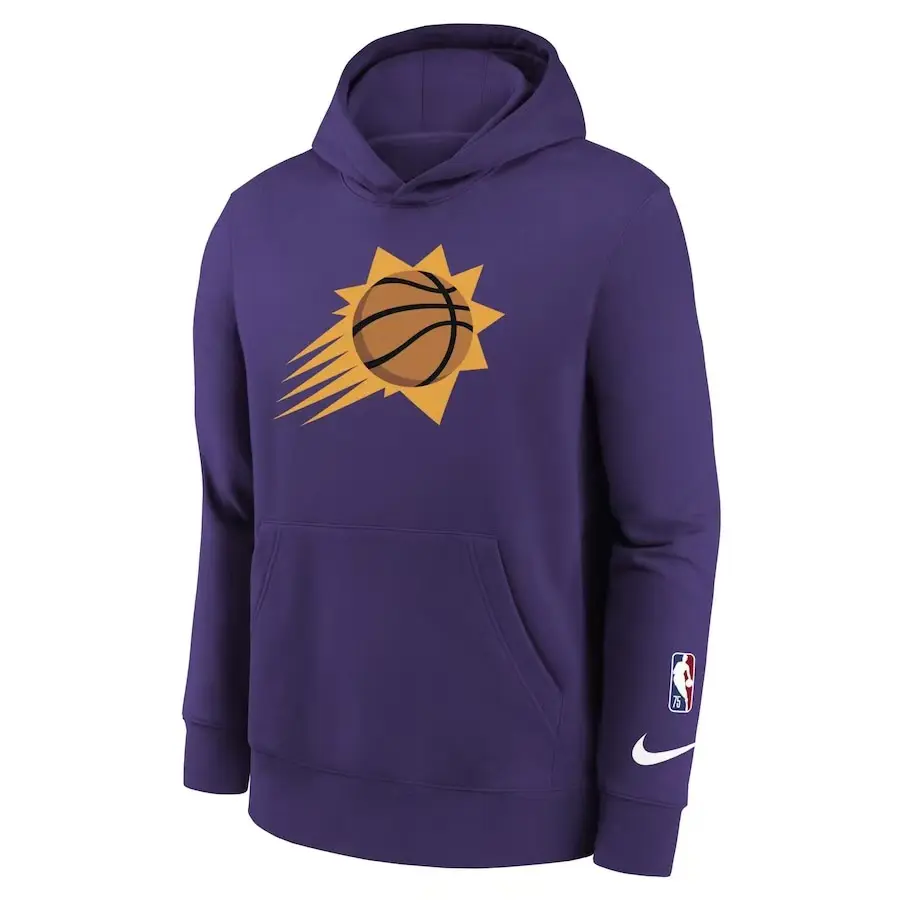 Футболка NBA фиолетовая для подростков Nike — фото 2