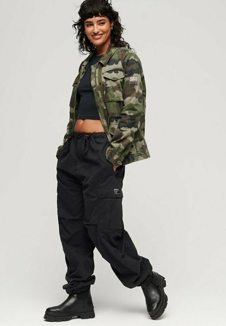 Куртка Superdry MILITARY M65, цвет french camo green — фото 2