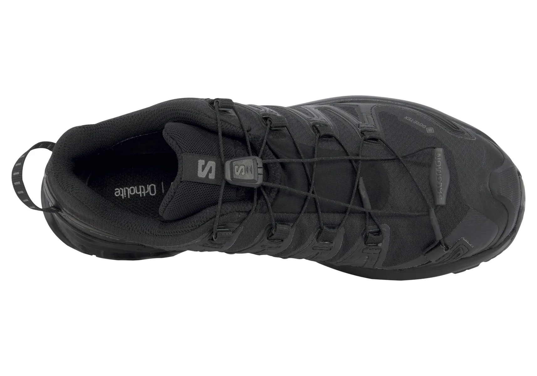 Кроссовки Salomon для бега по пересеченной местности "XA PRO 3D V9 GORE-TEX W", водонепроницаемые, черный — фото 4