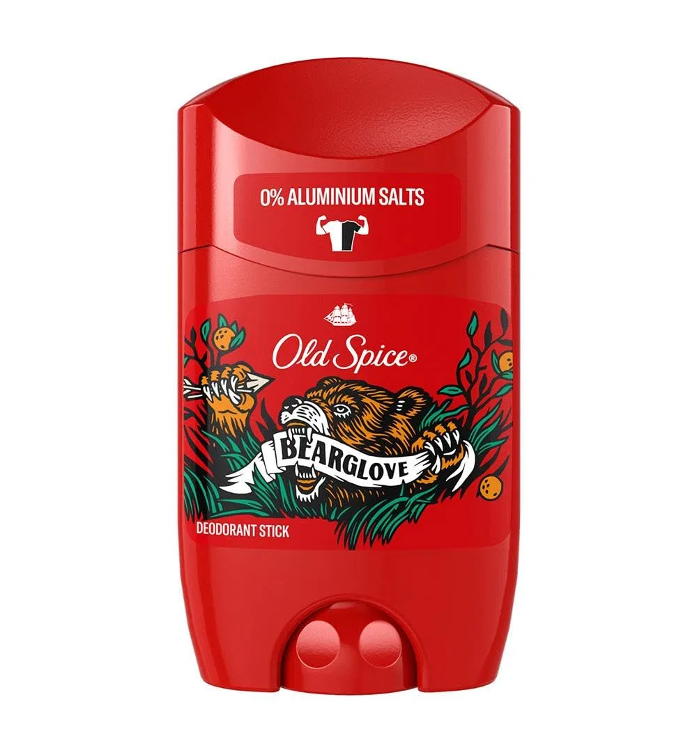 Твердый дезодорант Bearglove от Old Spice, 50 г Old Spice