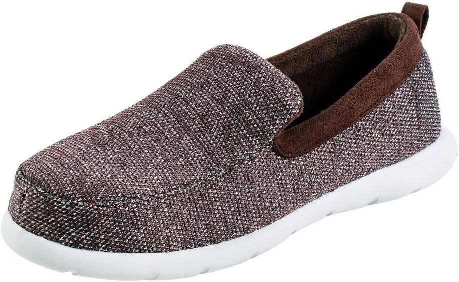 

Мужские спортивные мокасины Isotoner Zenz, обувь без шнурков, темный шоколад