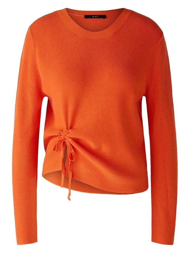 

Пуловер Oui Pullover, оранжевый