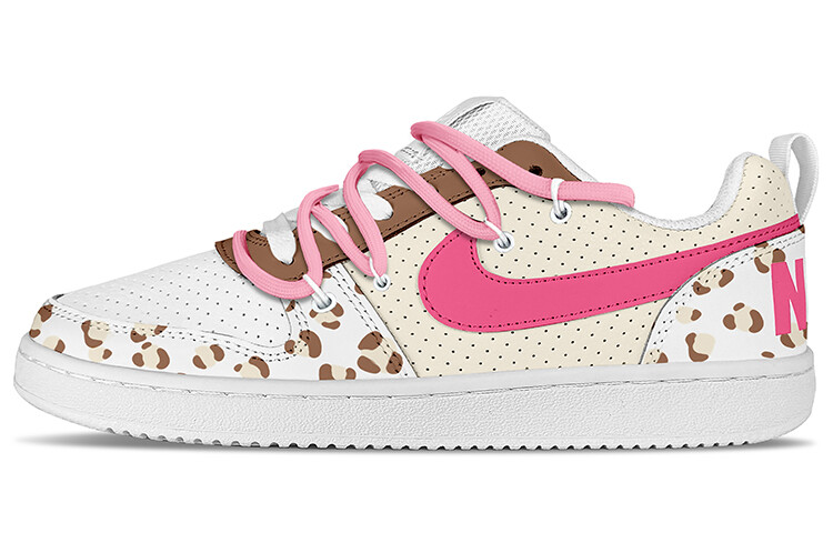 

Кроссовки Nike Court Borough Skateboarding Shoes Men Low-top Pink, розовый