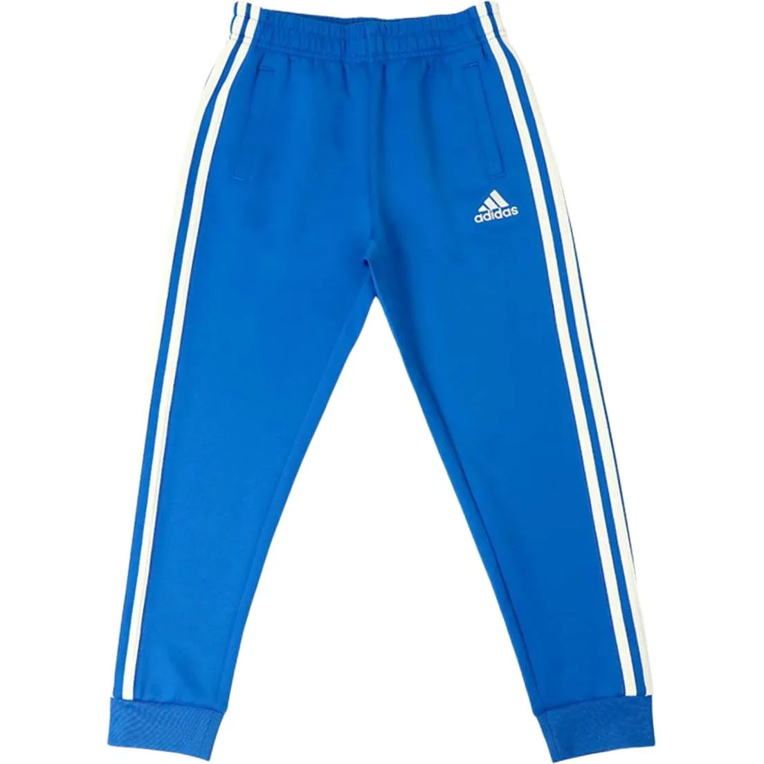 Adidas Детские вязаные спортивные штаны blue white