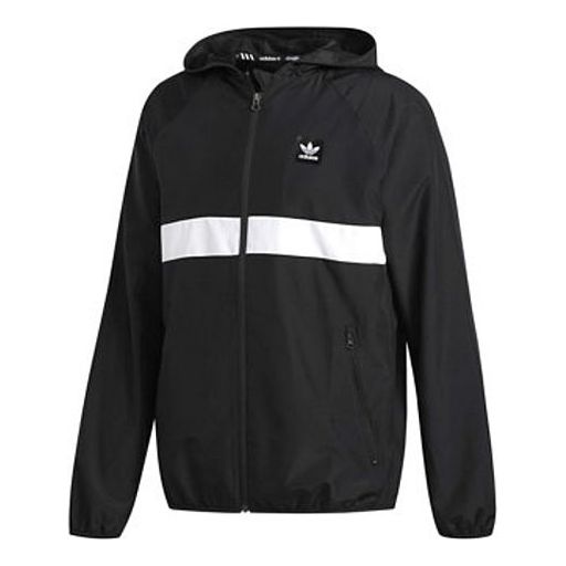 

Куртка adidas originals Casual Sports Windproof Woven Jacket Black, черный