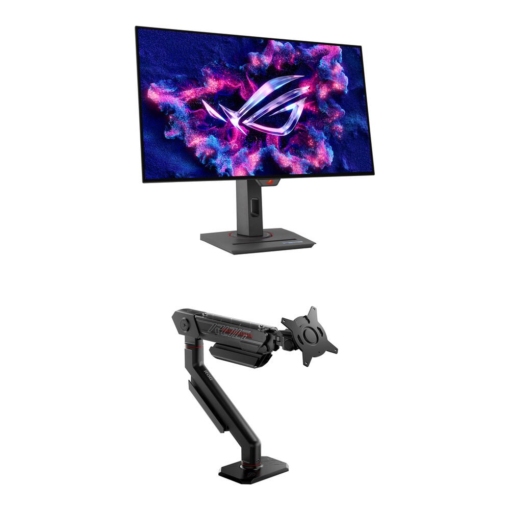 

Монитор ASUS ROG Strix OLED 26.5" 1440p HDR 240 Hz Gaming Monitor & Ergo