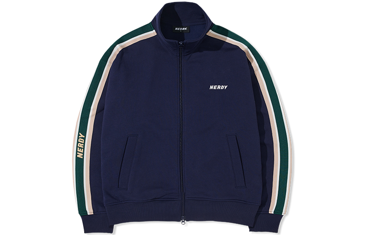 

Nerdy Призма Трек Топ Синий, Navy Blue