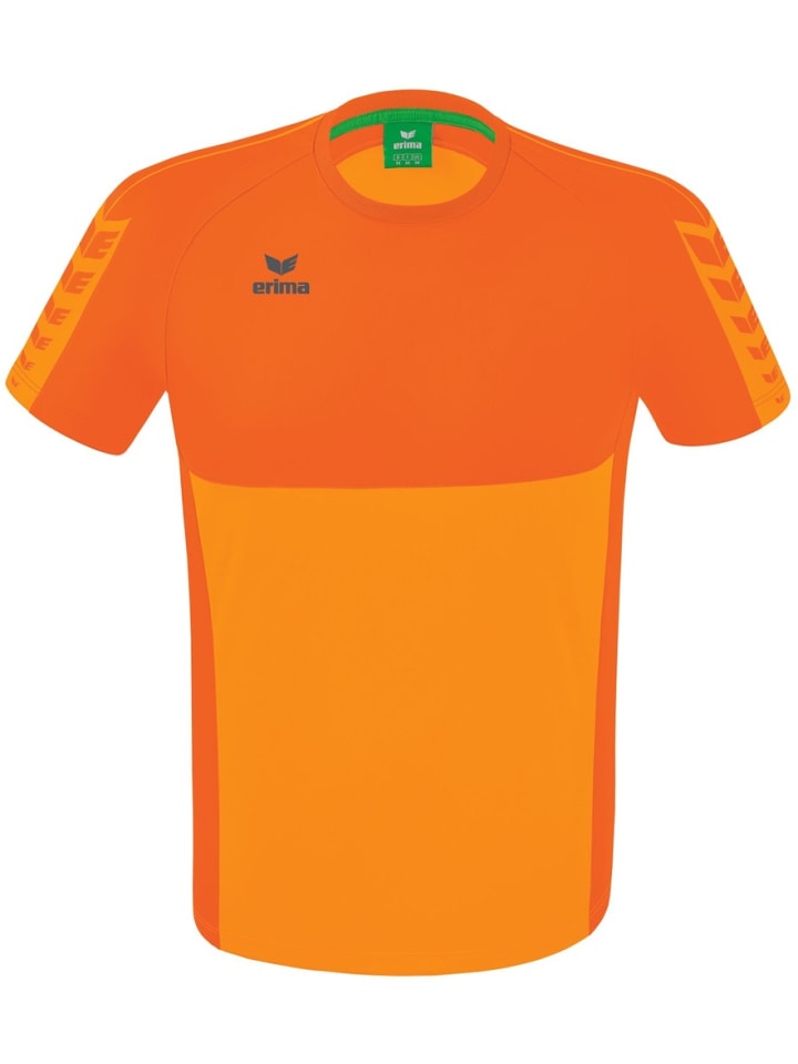 

Функциональная рубашка Six Wings T-Shirt erima, оранжевый
