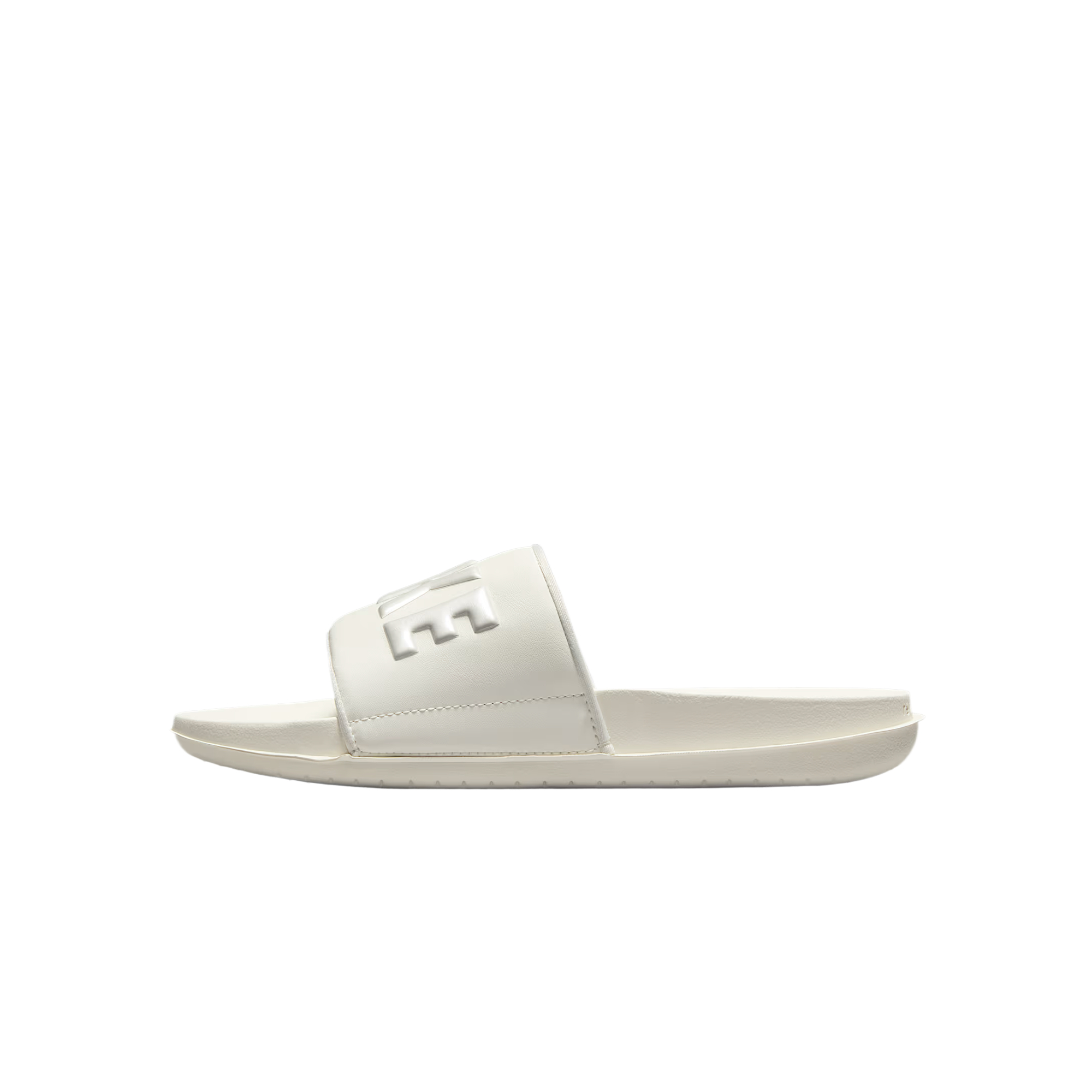 Nike Женские шлепанцы Offcourt Slide Sail, белые, металлик, серебристый