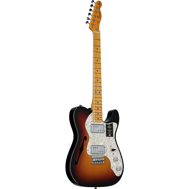 

Электрогитара Fender American Vintage II 1972 Telecaster Thinline Electric Guitar,