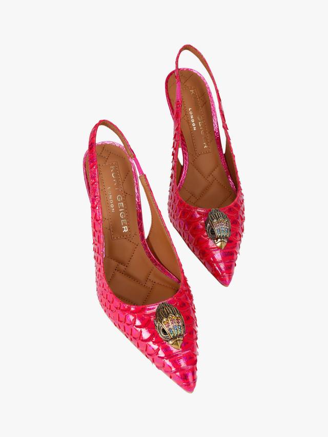 Туфли-лодочки Belgravia на шпильке с ремешком Kurt Geiger London, Fuchsia — фото 2