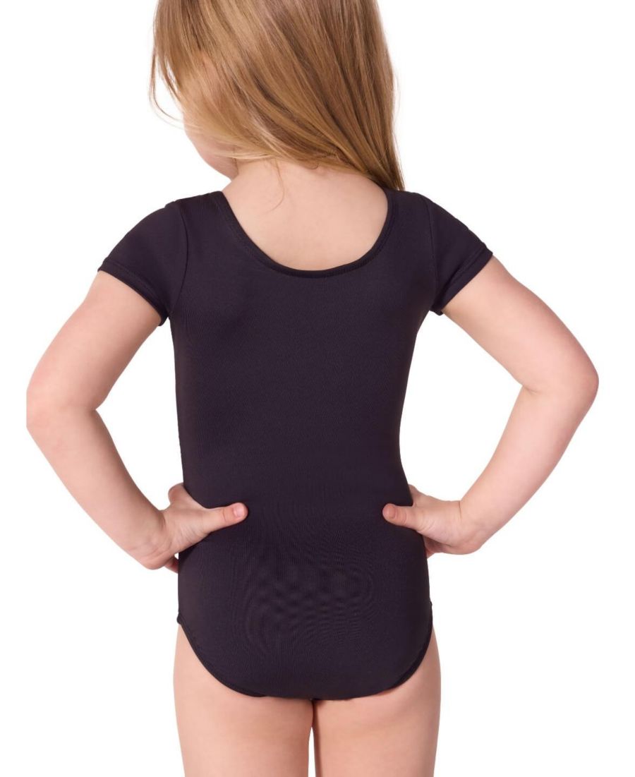 Купальник с коротким рукавом "Будущая звезда" Capezio, Black — фото 3