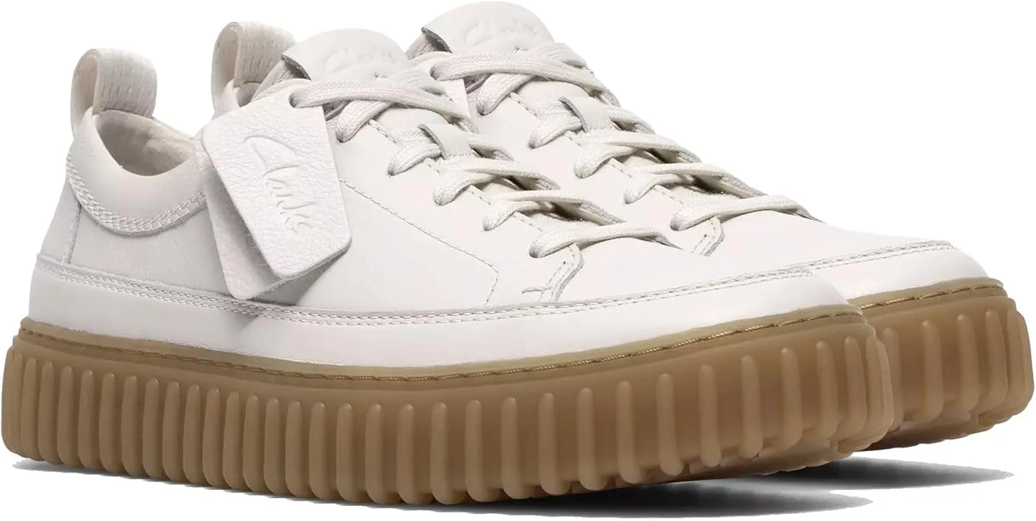 Мужские туфли на шнуровке Clarks Torhill Lace, белый — фото 2