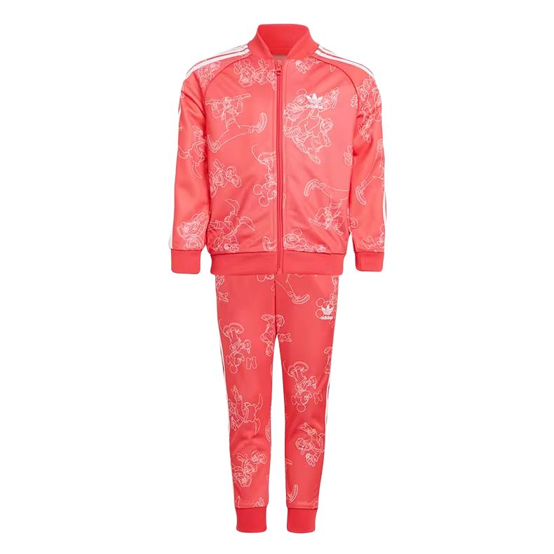 

Adidas Originals Повседневный спортивный костюм красный для детей 3-7 лет