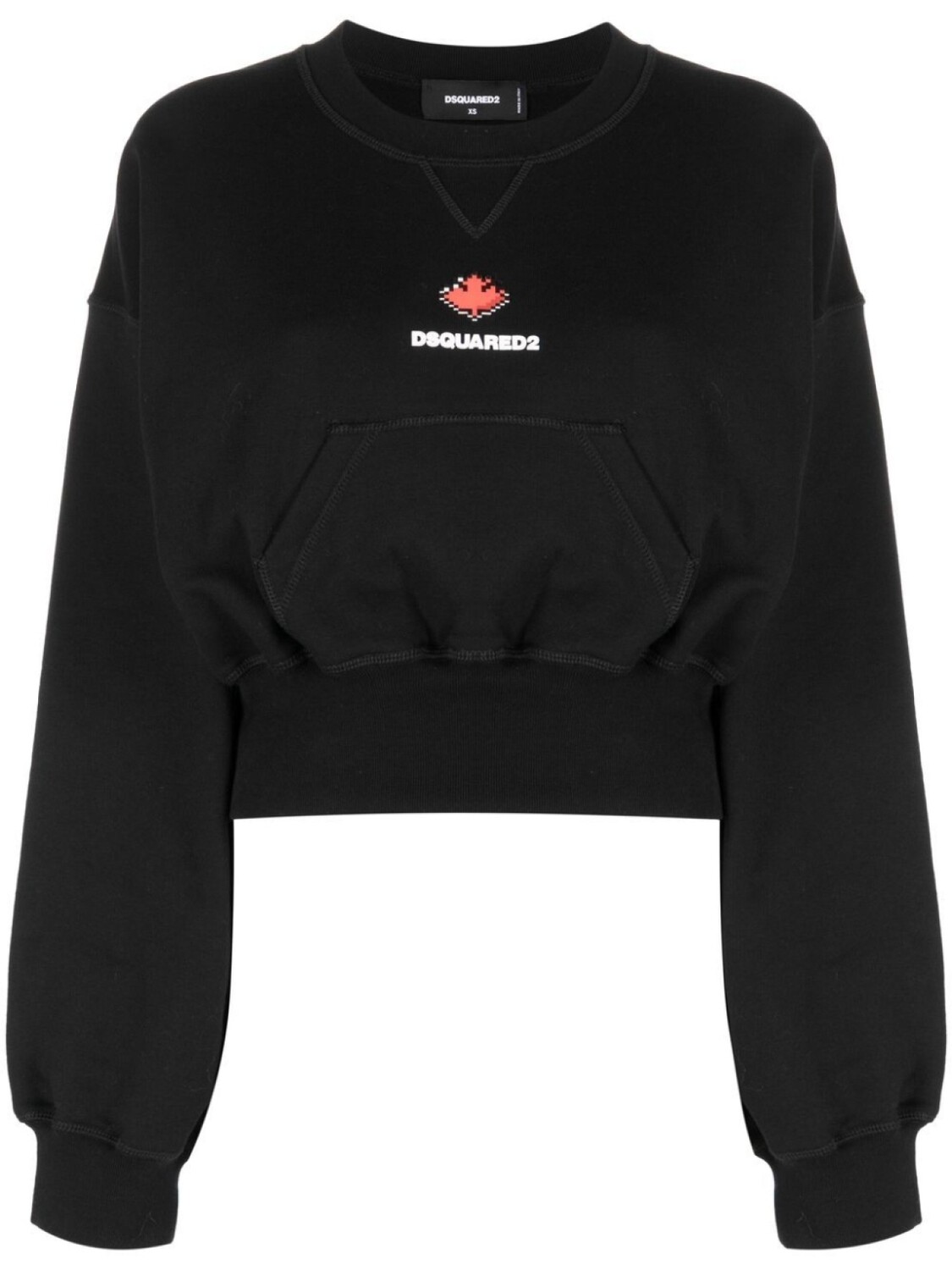 

Dsquared2 logo-print sweatshirt, черный