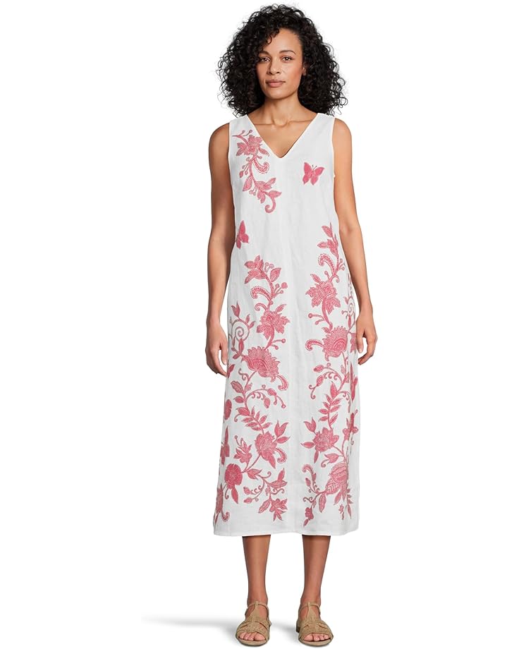 

Платье Johnny Was Double V-neck Tank Dress- Alycia, цвет Alycia (ecru)