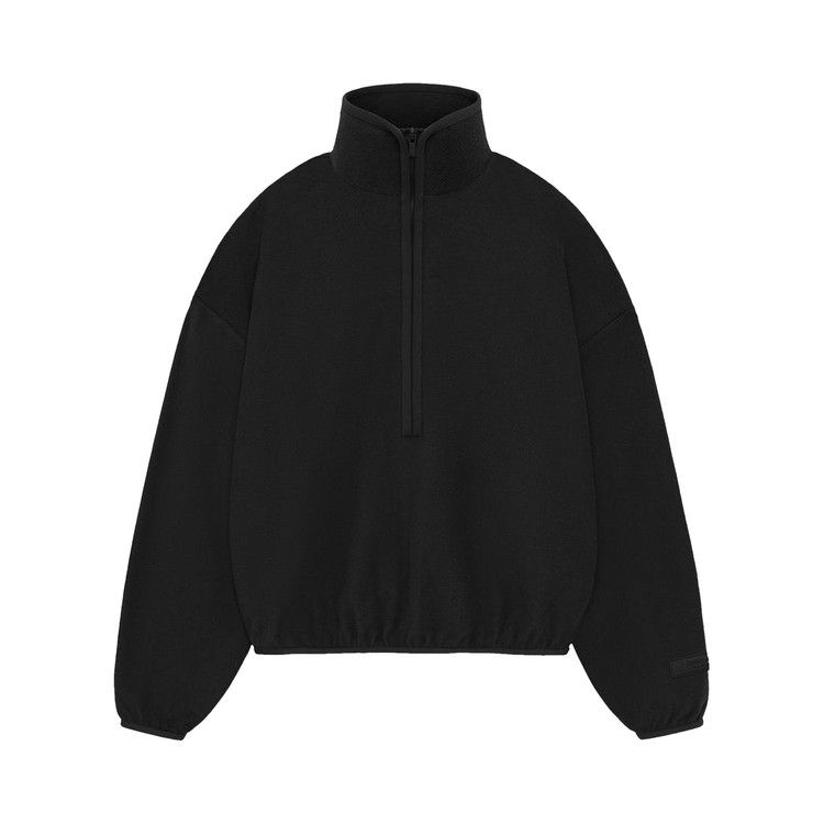

Куртка Fear of God Essentials Half Zip Mockneck, Jet Black