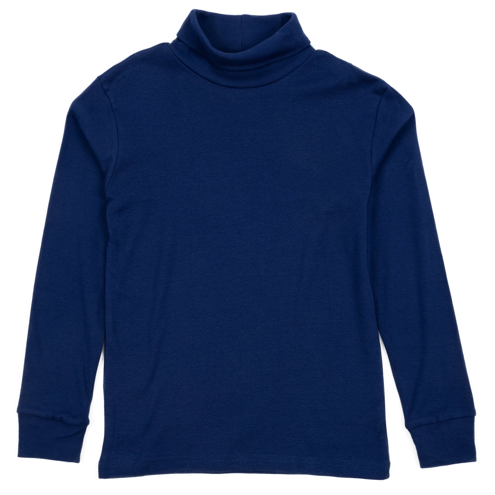 

Детский водолазка Boho однотонная Leveret, темно-синий