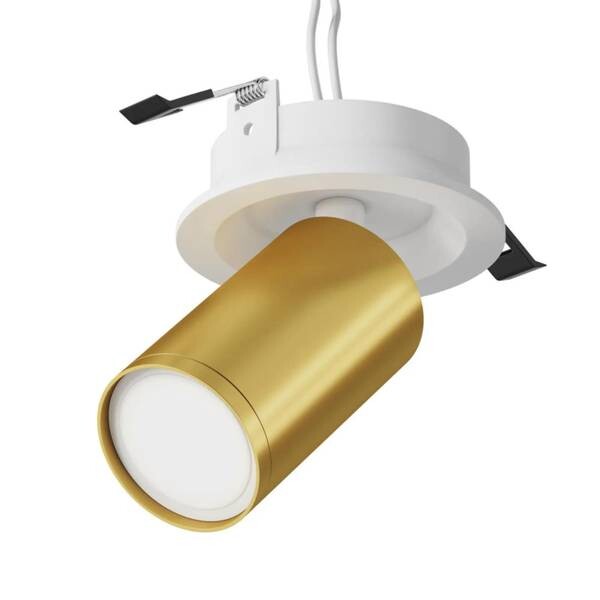 

Встраиваемый точечный светильник Maytoni Decorative Lighting Focus цвет gold weiß