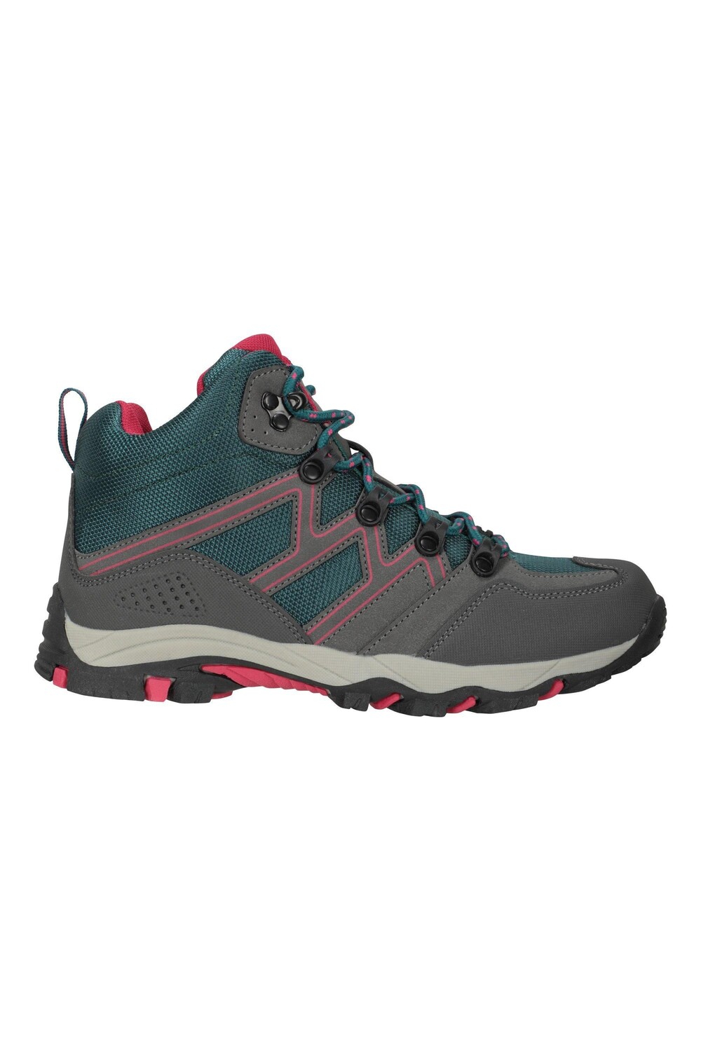 Ботинки походные Mountain Warehouse Oscar с мягкой подкладкой, бирюзовый — фото 2