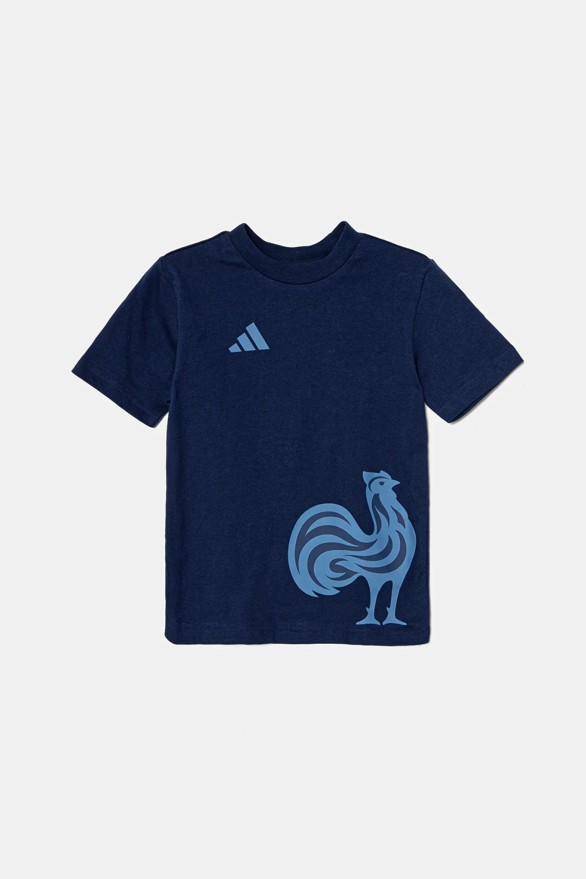 

Хлопковая футболка для детей adidas Performance, синий