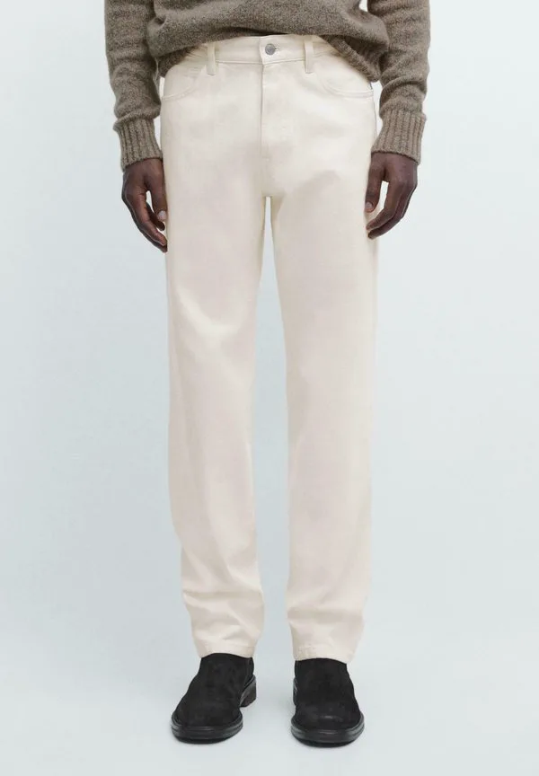 Джинсы зауженного кроя Massimo Dutti, Beige
