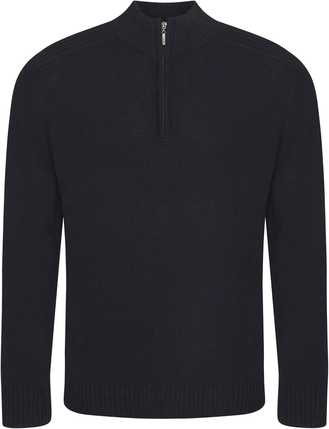 

Wakhan 1/4 Zip Knit Sweater — теплый унисекс джемпер AWDis Ecologie