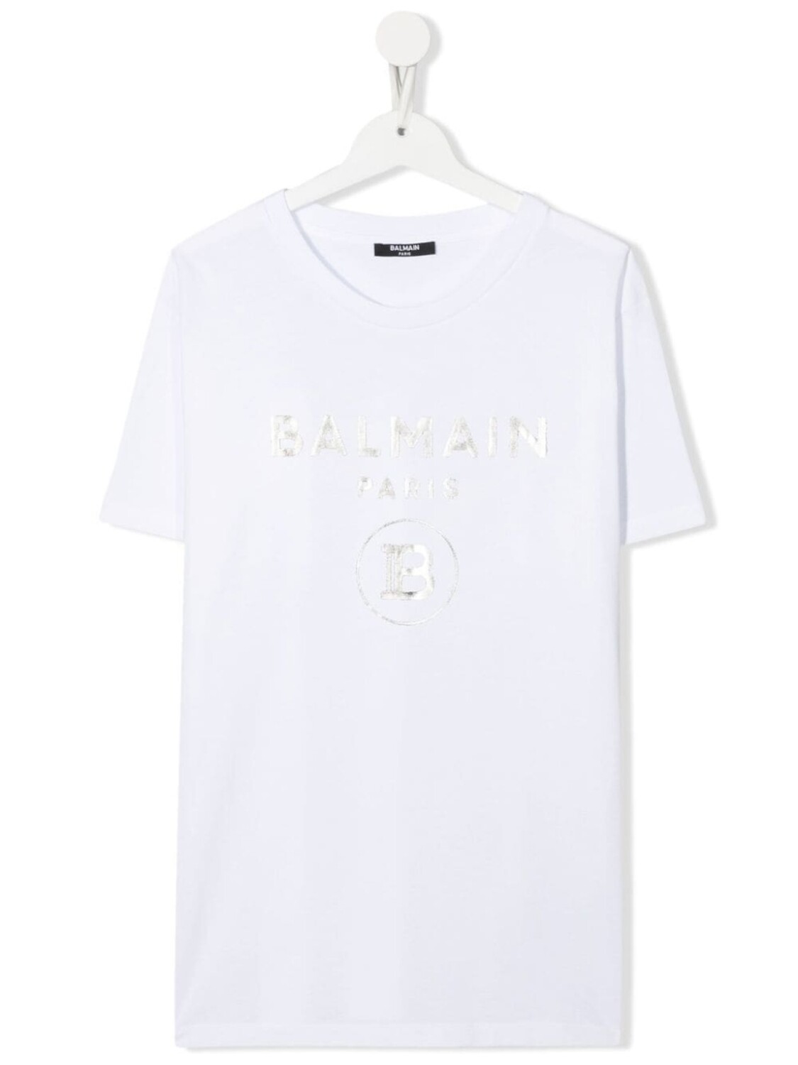 

Balmain Kids футболка с логотипом, белый